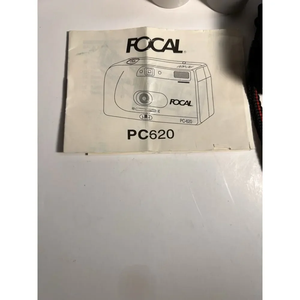 Vintage Focal PC620 35mm Film Camera DX Focus Free - Untested